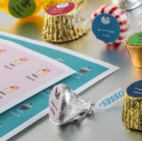 Candy Sticker Sheets (108 labels per sheet)