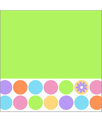 Luncheon Napkins - Spring Dots