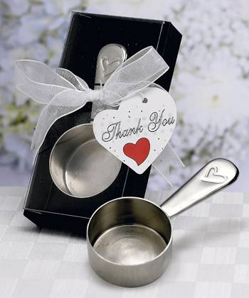 Scoop On Love Coffee Scoop Favors.