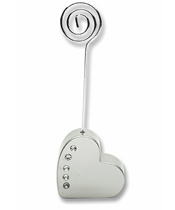 Heart Shaped Place Card Holder