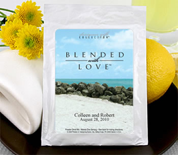 Personalized Beach Theme Lemonade Favors