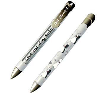 Wedding Pens - Bride & Groom