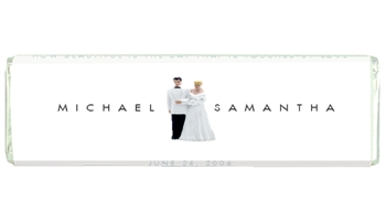 Wedding Chocolate Bar - Bride & Groom
