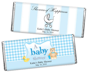 b>Boys</b> Baby Shower 1.5 oz Chocolates - Nice Price Favors