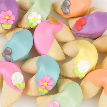 Rainbow Fortune Cookies-Individually Wrapped -