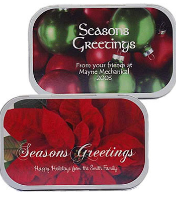 Holiday Mint Tins