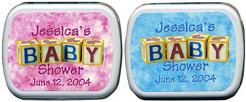 Baby Shower Mint Tins - Baby Shower ABC