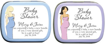 Baby Shower Mint Tins - Baby Expecting Mama