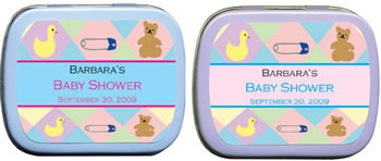 Baby Shower Mint Tins - Baby Shower Oh My
