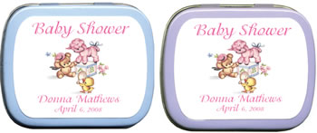 Baby Shower Mint Tins - Baby Shower Little Lamb