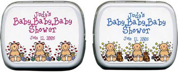 Baby Shower Mint Tins - Baby,Baby,Baby