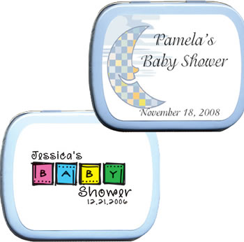 Baby Shower Mint Tins - Other Themes (11 designs available)
