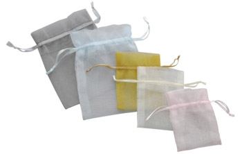 Organza Bags (10 pack) - 4" x 6" - 22 colors available
