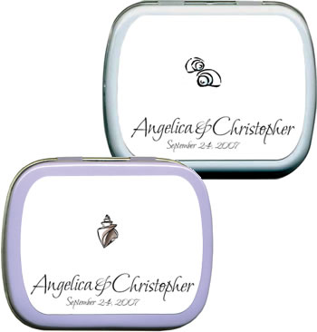 Wedding Mint Tins - Nautical Wedding