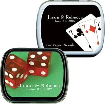Wedding Mint Tins - Las Vegas (4 designs available)