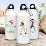Personalized "Go-Girl" Water Bottle (10 Designs Available)
