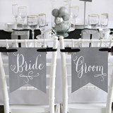 Charming Vintage Signs - Bride & Groom