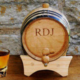 Personalized Mini-Oak Whiskey Barrel