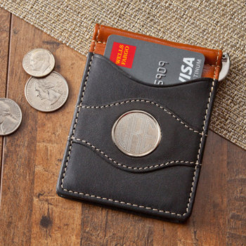 Two- Toned Leather Wallet