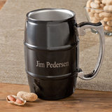 Black Enamel Tankard