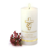 Personalized First Communion Candle