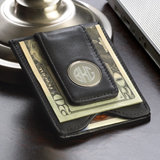 Personalized Leather Wallet & Money Clip