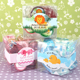 Baby Shower Clear Favor Boxes (2" x 2" x 2")