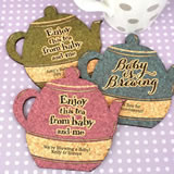 Baby Shower Tea Pot Cork Coaster