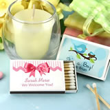 Baby Personalized Matches - Set of 50 (White Box)