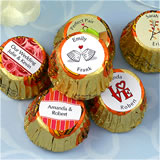 Heart Theme Wedding Hersheys Reese's (6 designs available)