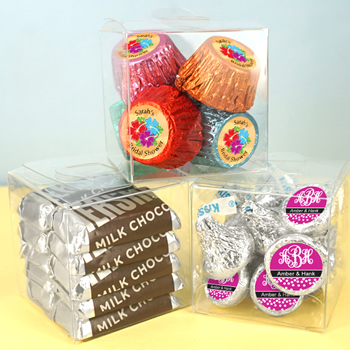 Clear Favor Boxes (2 x 2 x 2) - Nice Price Favors