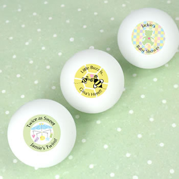 Baby Shower Ping Pong Ball Favors Nice Price Favors Baby Shower Ping Pong Ball Favors Nice Price Favors