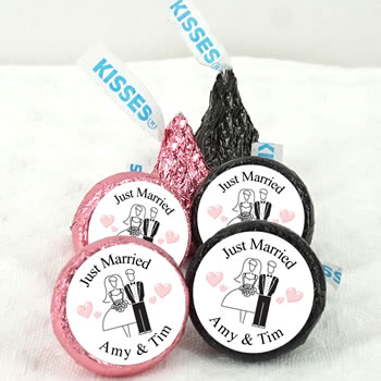 Other Hersheys Kisses Wedding Favors (7 designs available)
