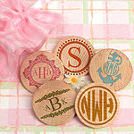 Monogram Wooden Nickels