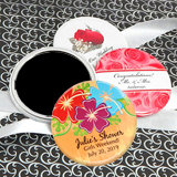 Personalized Wedding Magnets (2.25") - Floral Designs