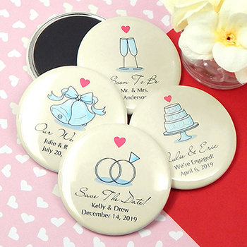 Personalized Wedding Magnets (2.25