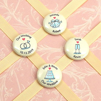 Personalized Wedding Magnets (1