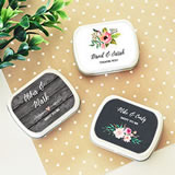 Personalized Floral Garden Mint Tins