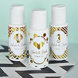 Personalized Metallic Foil Sunscreen - Wedding