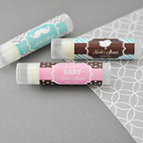 Personalized MOD Baby Silhouette Lip Balm Tubes