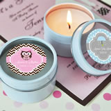 personalized baby shower candles
