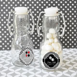 Vegas Personalized Mini Glass Bottles