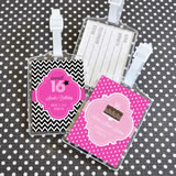 Sweet Sixteen (or 15) Acrylic Luggage Tags