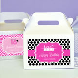 Sweet Sixteen (or 15) Mini Gable Boxes (set of 12)