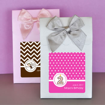 Sweet Shoppe Candy Boxes - MOD Pattern Kid's Birthday (set of 12)