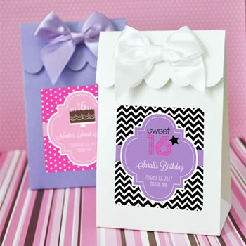Sweet Shoppe Candy Boxes - Sweet Sixteen or 15 (set of 12)