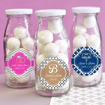 Theme Personalized Milk Bottles