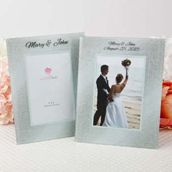 Personalized Frames - Glass - Silk-Screened - Glitz and Glamour