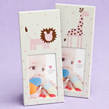 <em>Animal Themed</em>  Baby Frames - Pink (40 pcs per Display)