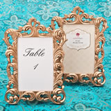 Magnificent Rose Gold Baroque 4 x 6 frame from gifts by fashioncraft
